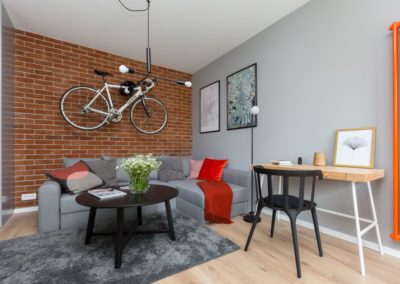 Mieszkanie z rowerem